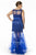 SC7160 Plus Size Dress in Royal Blue