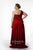 SC7163 Plus Size Dress in Scarlet