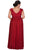 Radiant Beaded V-Neck Mesh A-Line Gown SC7214