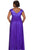 Radiant Beaded V-Neck Mesh A-Line Gown SC7214