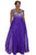 Radiant Beaded V-Neck Mesh A-Line Gown SC7214