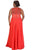 Lavishly Ornate Illusion Chiffon Empire Gown SC7212