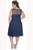 Divinely Pleated Bateau Illusion A-Line Cocktail Dress SC8080