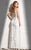 48550 High Neckline Long Prom Dress