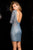 48642 Open Back Beaded Cocktail Dress