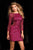 48642 Open Back Beaded Cocktail Dress