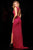 48694 High Neck Sequins Prom Dress with Long Train