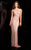 SCALA - 48696 Illusion Neckline Sequin Prom Dress