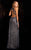 SCALA - 48696 Illusion Neckline Sequin Prom Dress in Blue