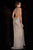 SCALA - 48696 Illusion Neckline Sequin Prom Dress in Neutral