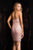 SCALA - 48702 Sweetheart Short Cocktail Dress in Pink