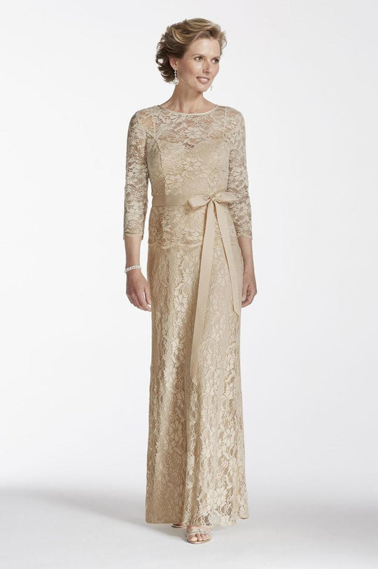 Patra - Lace Long Dress P1542 in Neutral