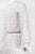 Sharagano - 4W4F164G5 Zigzag Textured Lace Sleeve Dress in White