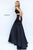 Sherri Hill - 50098 Embellished Two Piece Mermaid Dress With Train In Black
