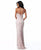 Sherri Hill - 50380 Embellished Halter Sheath Dress With Strappy Back In Pink
