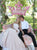 Sherri Hill - 50864 Strapless Trailing Foliage Ballgown In Neutral and White