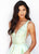 Sherri Hill - 50964 Embellished Deep V-Neck A-Line Gown In Green