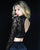 Sherri Hill - 51107 Beaded Two Piece High Neck Winter Formal Dress In Black