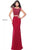 Sherri Hill - 51125 Beaded Two Piece Scoop Long Dress In Red