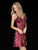 Sherri Hill - 51363 Allover Sequin Short Fitted Dress In Red