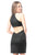 Sherri Hill - 51421 Halter Neck Sheath Dress In Black