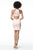 Sherri Hill - 51421 Halter Neck Sheath Dress In Pink