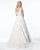 Sherri Hill - 51451 Beaded Off-Shoulder A Line Evening Dress In White and Neutral