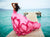 Sherri Hill - 51578 Long Plunging Sweetheart Ruffled Ballgown In Pink