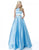 Sherri Hill - 51587 Two Piece A Line Dress with Beaded Pockets In Blue