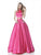Sherri Hill - 51587 Two Piece A Line Dress with Beaded Pockets In Pink