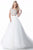 Sherri Hill - 51594 Cap Sleeve Beaded Two-Piece Dress In White