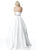 Sherri Hill - 51633 Strapless Bead Crusted Waist Ballgown In White