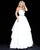 Sherri Hill - 51633 Strapless Bead Crusted Waist Ballgown In White