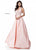 Sherri Hill - 51643 Lace Ornate Halter V Neck Taffeta Ballgown In Pink