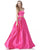Sherri Hill - 51649 Two-Piece Satin Strapless A Line Dress In Pink