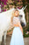 Sherri Hill - 51652 Beaded Jewel Neck Chiffon A-line Gown In White