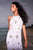 Sherri Hill - 51661 Beaded Halter Trumpet Dress With Train In White and Multi-Color