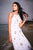 Sherri Hill - 51661 Beaded Halter Trumpet Dress With Train In White and Multi-Color