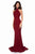 Sherri Hill - 51682 High Halter Mermaid Evening Dress In Red