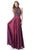Sherri Hill - 51690 High Halter Beaded Taffeta Dress In Red