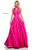Sherri Hill - 51703 Sherri Hill High Neckline Long Dress 51703 In Pink