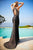 Sherri Hill - 51739 Halter Beaded Long Dress In Black and Multi