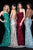 Sherri Hill - 51783 Lace-Up Back Sequin Fitted Evening Gown In Red