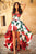 Sherri Hill - 51816 Strapless Floral Print High Low A-Line Dress In Red and Print