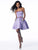 Sherri Hill - 51823 Strapless Satin Two-Piece Cocktail Dress In Purple