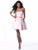 Sherri Hill - 51823 Strapless Satin Two-Piece Cocktail Dress In Pink