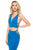 Sherri Hill - 51840 Two-Piece Jewel Dotted Lace-Up Long Dress In Blue