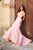 Sherri Hill - 51862 Two-Piece Floral Applique Off The Shoulder Dress In Pink
