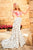 Sherri Hill - 51865 Two-Piece Ruffle Paneled Polkadot Dress In Pink and White
