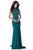 Sherri Hill - 51876 Beaded High Neck Sheath Dress In Green